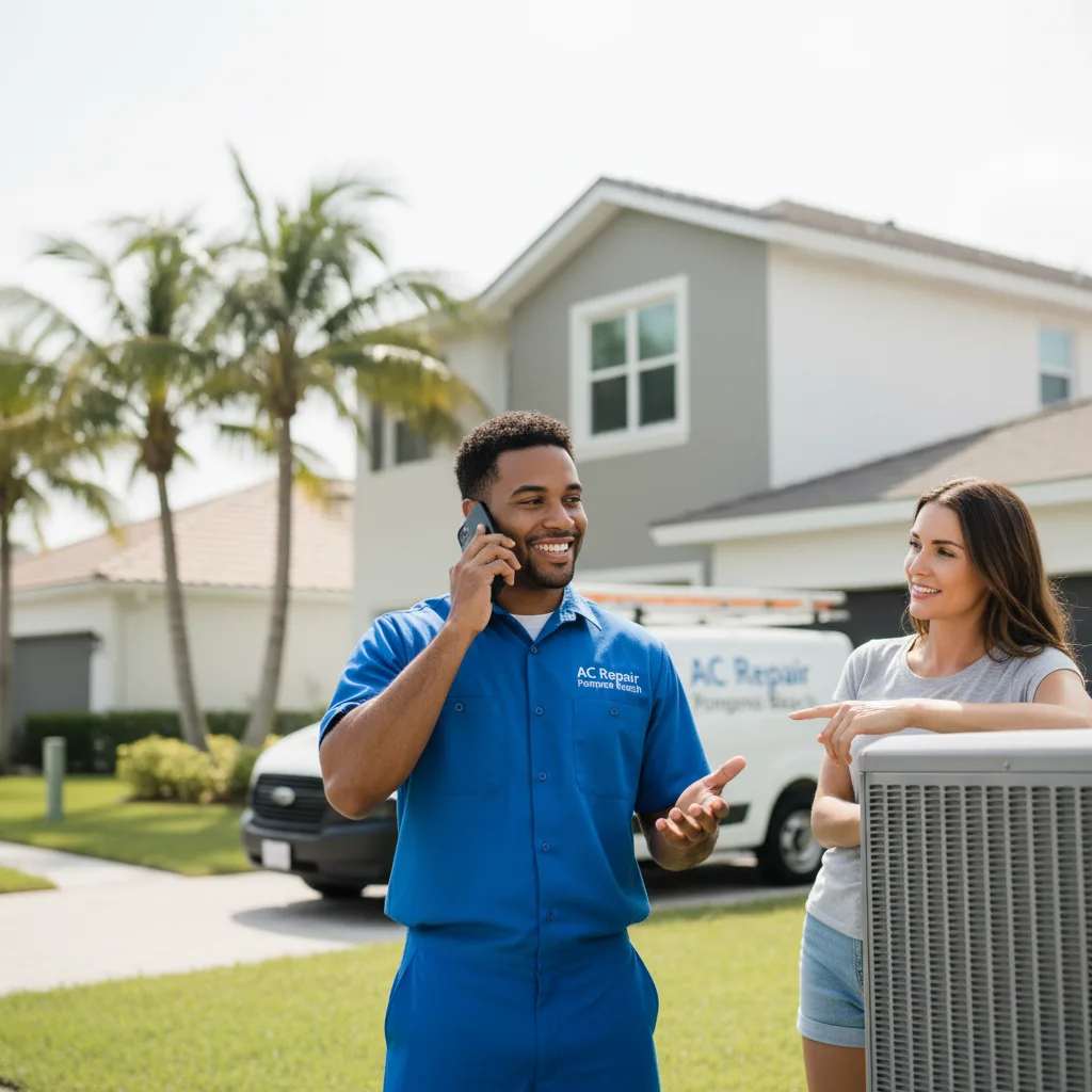 AC Repair Pompano Beach customer support in Inverness